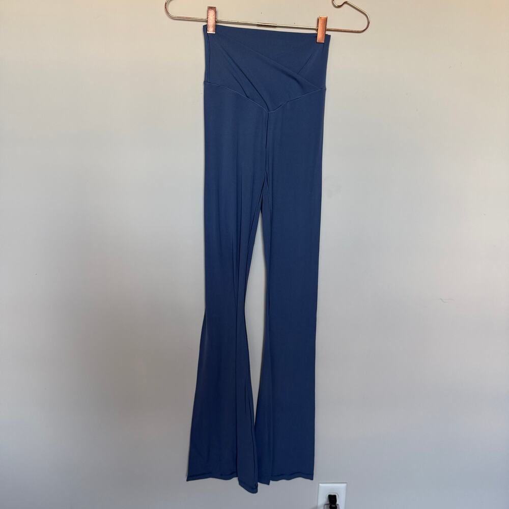 Offline by Aerie Womens Flare Leggings Small Blue High Rise Loungewear